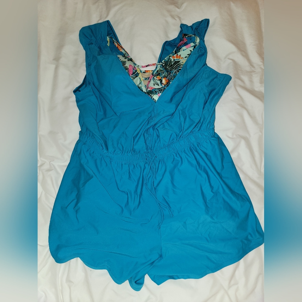 Lane Bryant Swim Romper